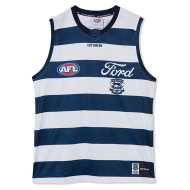 Men's AFL Geelong Cats Football Club 2024 Home Jersey