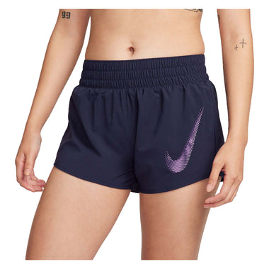 Women's One Swoosh Mid-Rise Running Shorts