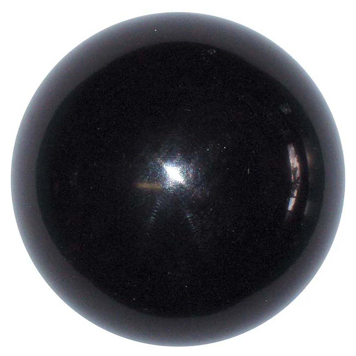 2 Inch Plain Black Ball