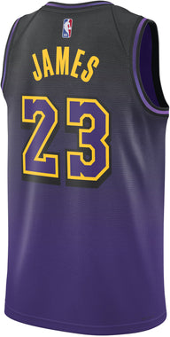 Men's NBA Los Angeles Lakers Lebron James 2024/25 City Edition Swingman Jersey