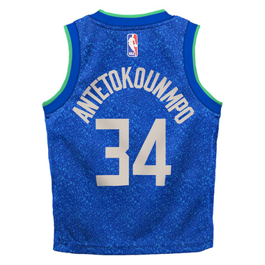 Junior's NBA Milwaukee Bucks Giannis Antetokounmpo 2023/24 City Edition Swingman Jersey