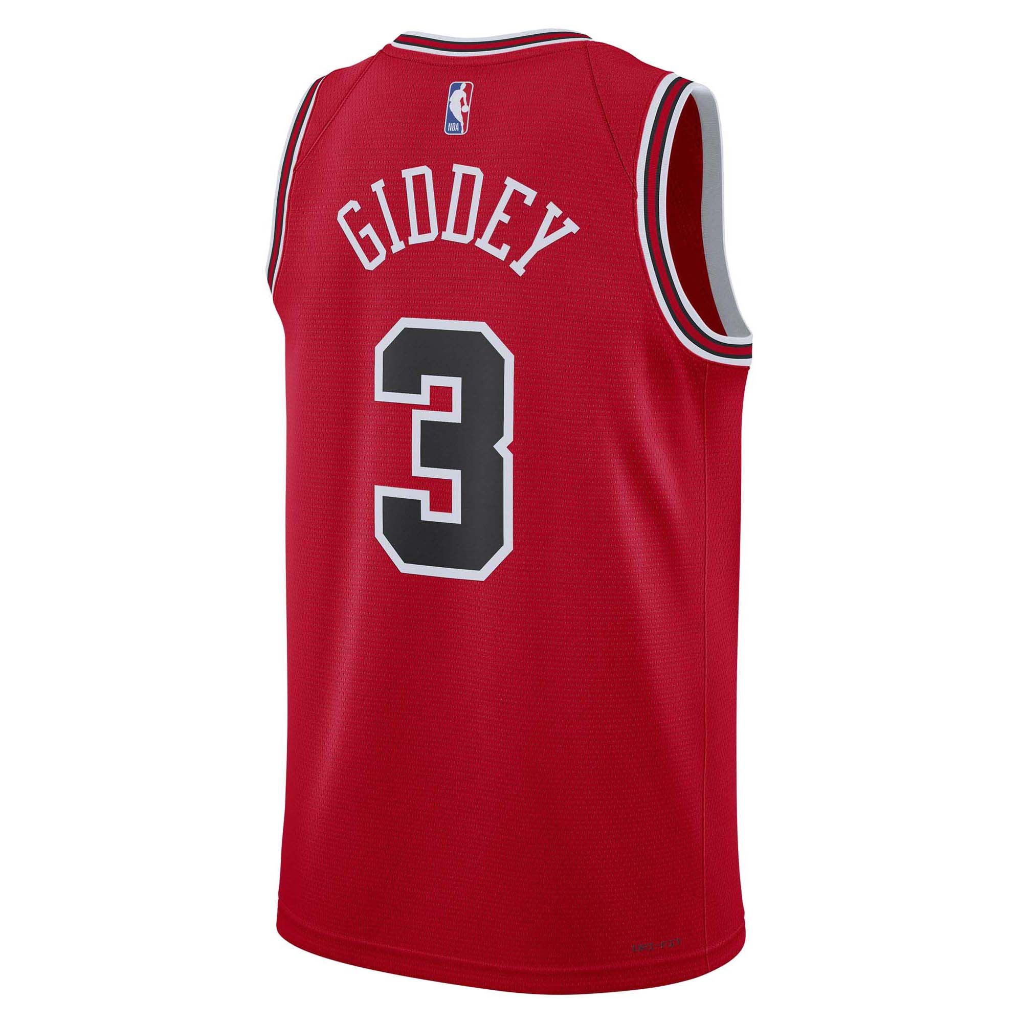 Nike Men's NBA Chicago Bulls Josh Giddey 2025/26 Icon Edition
