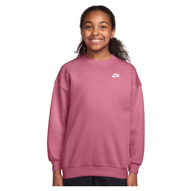 Junior's Sportswear Club Fleece Oversized Sweatshirt