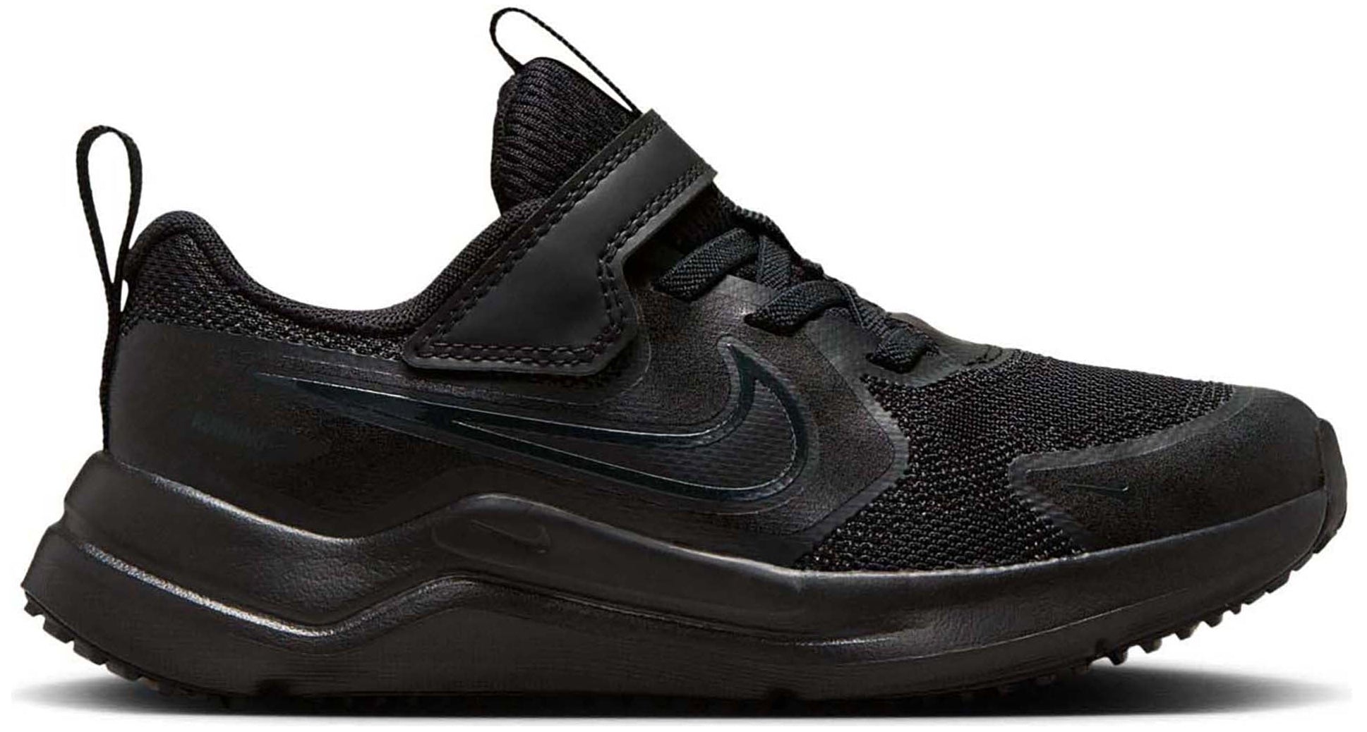 black velcro nike trainers