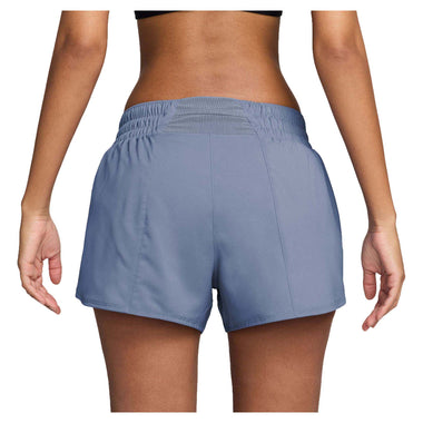 Women's One Swoosh Mid-Rise 3 Inch Brief Lined Shorts
