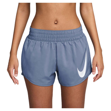 Women's One Swoosh Mid-Rise 3 Inch Brief Lined Shorts