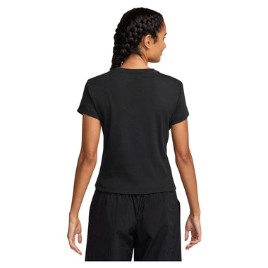 Women's Sportswear Tight Ribbed Short Sleeve T-Shirt
