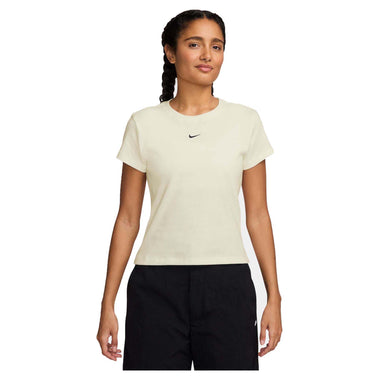 Women's Sportswear Tight Ribbed Short Sleeve T-Shirt