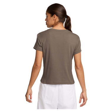 Women's Sportswear Tight Ribbed Short Sleeve T-Shirt