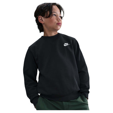 Junior's Sportswear Club Fleece French Terry Crewneck Sweatshirt
