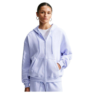 Women's Studio Fleece Medium Weight Oversized Full Zip Hoodie