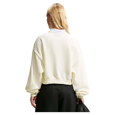 Women's Studio Fleece Oversized Cropped Sweatshirt