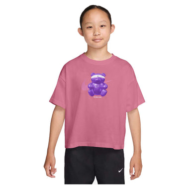 Girl's Sportswear Boxy Bear T-Shirt
