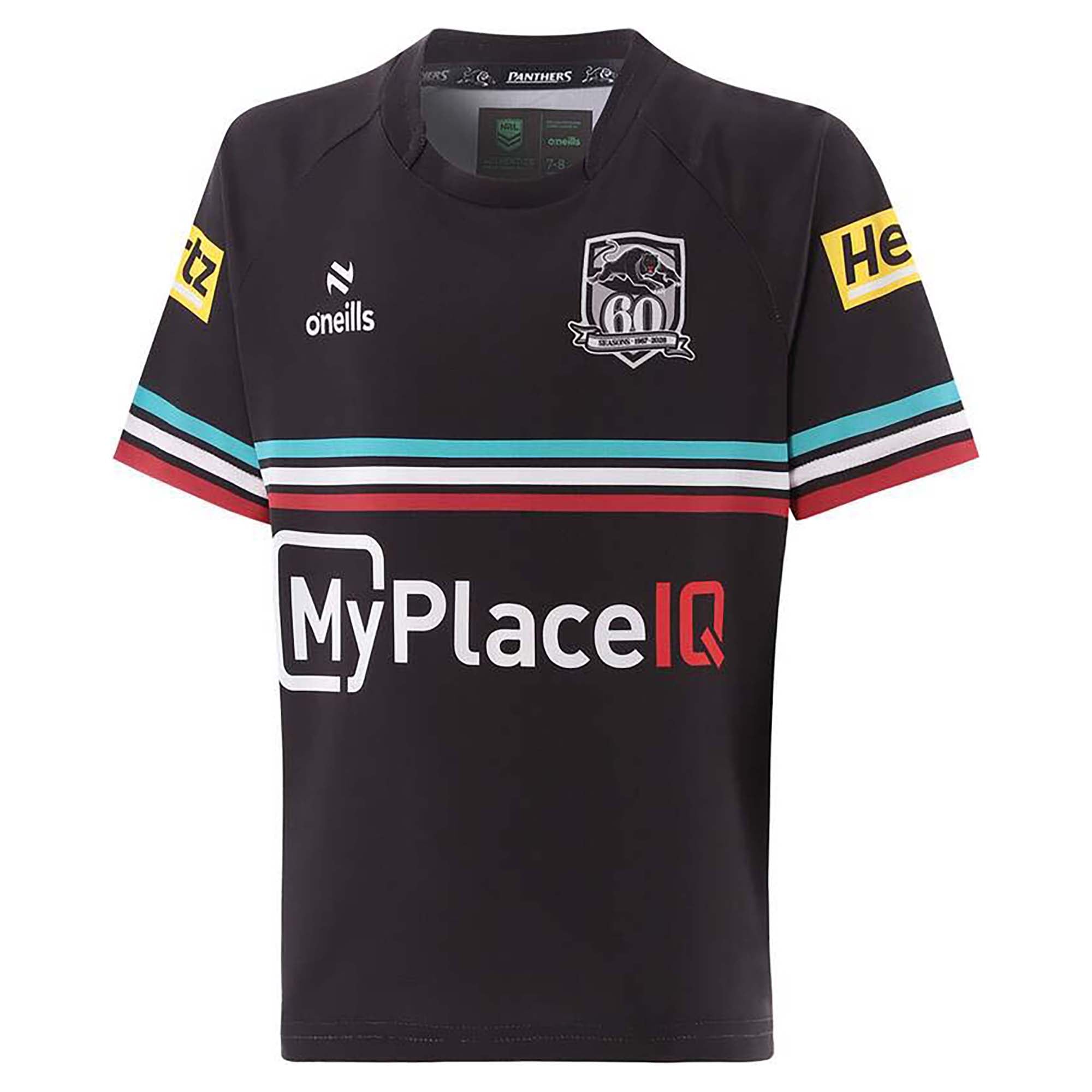 panthers gear Oneills Men's NRL Penrith Panthers 2026 Training Tee