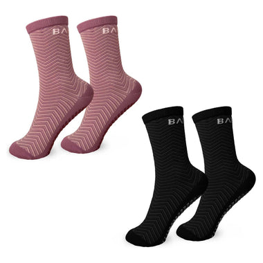Studio Grippy Crew Socks (2 Pack)
