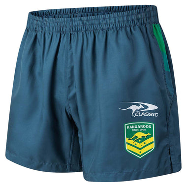 Junior's NRL Australian Kangaroos Performance Gym Shorts