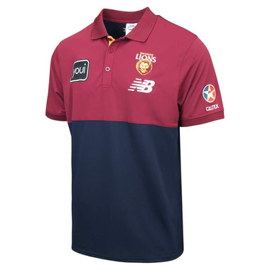 Men's AFL Brisbane Lions Football Club 2026 Media Polo