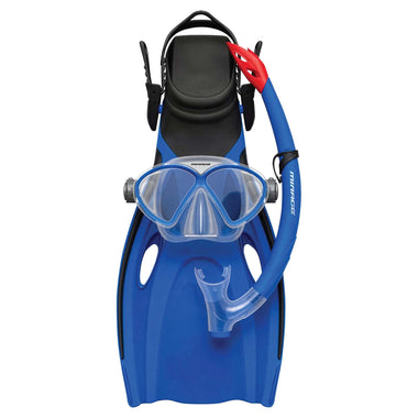 Junior's Comet Silitex Mask, Snorkel & Fin Set (Size L)