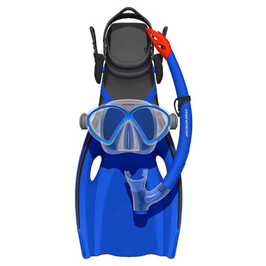 Junior's Comet Silitex Mask, Snorkel & Fin Set