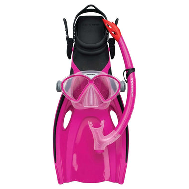 Junior's Comet Silitex Mask, Snorkel & Fin Set (Size S)