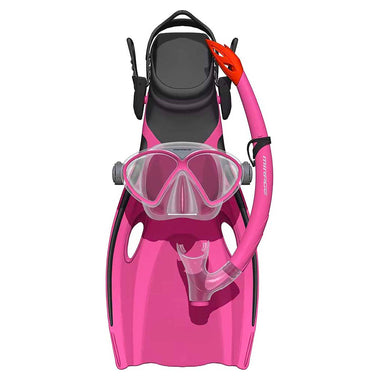 Junior's Comet Silitex Mask, Snorkel & Fin Set