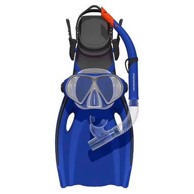Mission Silitex Mask, Snorkel & Fin Set