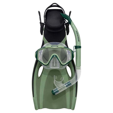 Oasis Siltex Mask, Snorkel & Fin Set (Size L/XL)