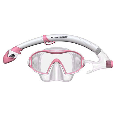 Junior's Horizon Dry Silicone Mask, Snorkel & Fin Set (Size S/M)