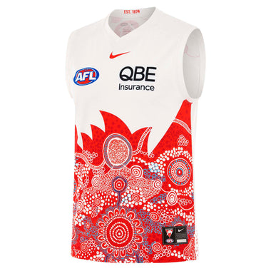 Unisex AFL Sydney Swans Football Club 2026 Indigenous Stadium Jersey