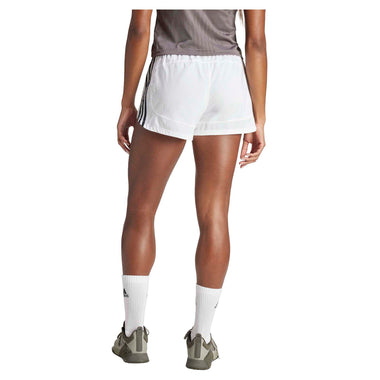 Women's Pacer Training 3-Stripes Woven High Rise Shorts