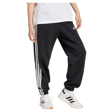Women's Essentials 3-Stripes Fleece Loose Pants