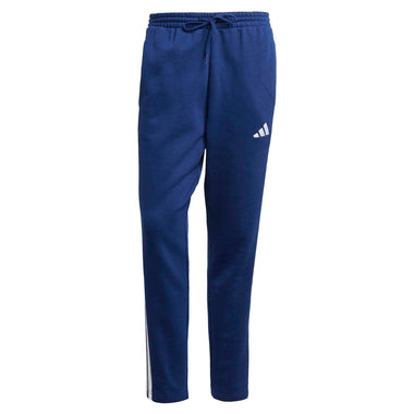 Men's Essential Three Stripes Fleece Open Hem Pants