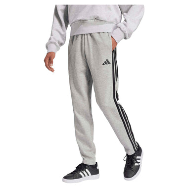 Men's Essentials Three Stripes Open Hem Fleece Pants