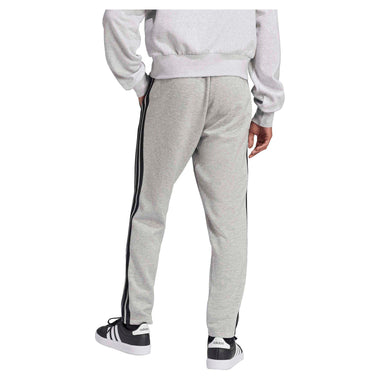 Men's Essentials Three Stripes Open Hem Fleece Pants