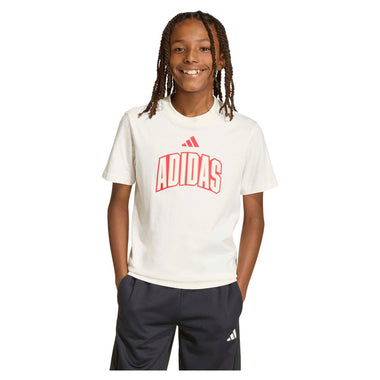 Junior's Stadium Single Jersey Lettering T-Shirt