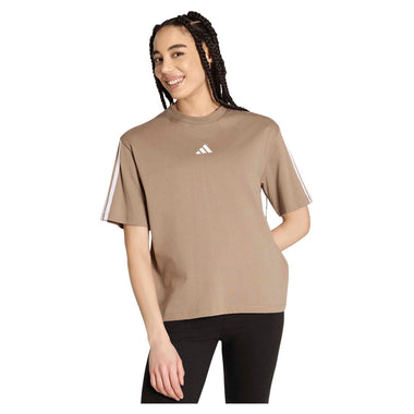 Women's Essentials 3-Stripe Boyfriend Tee