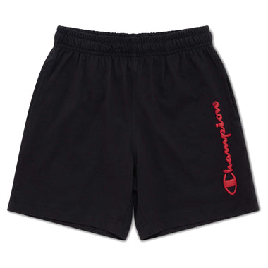 Boy's Script Puff Print Shorts