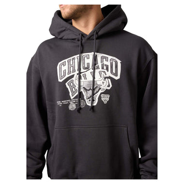 Men's NBA Chicago Bulls Ripped Logo Hoodie
