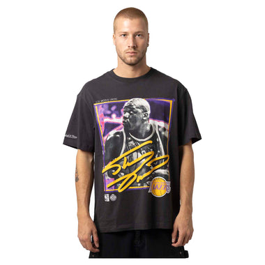 Men's NBA Los Angeles Lakers Shaquille O'Neal Freeze Frame Tee