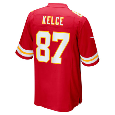 Men's NFL Kansas City Chiefs Travis Kelce Home Game Jersey