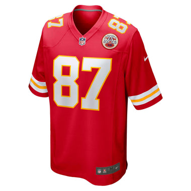 Men's NFL Kansas City Chiefs Travis Kelce Home Game Jersey