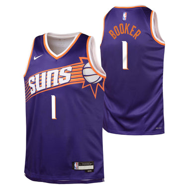 Junior's NBA Phoenix Suns Devin Booker Icon Edition Swingman Jersey