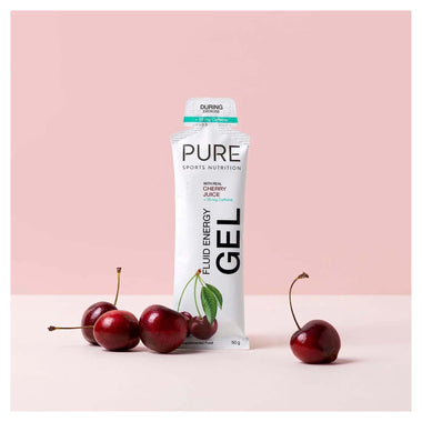 50g Cherry & 30mg Caffeine Fluid Energy Gel