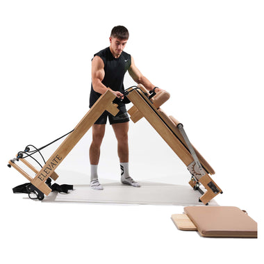 Elevate Oak Pilates Reformer