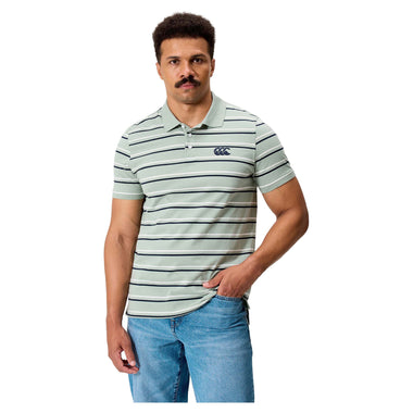 Men's Yarn Dye Stripe Polo