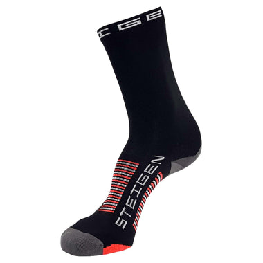 Black 3/4 Running Socks