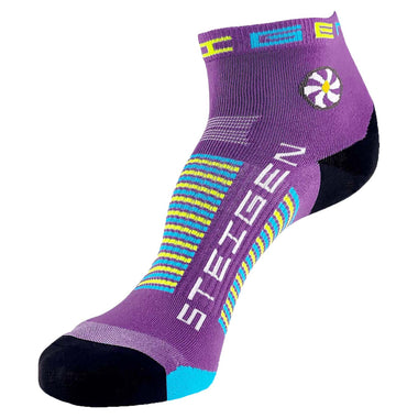 Bubblegum Purple 1/4 Running Socks
