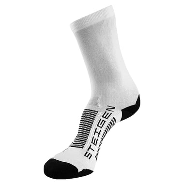 White 3/4 Running Socks