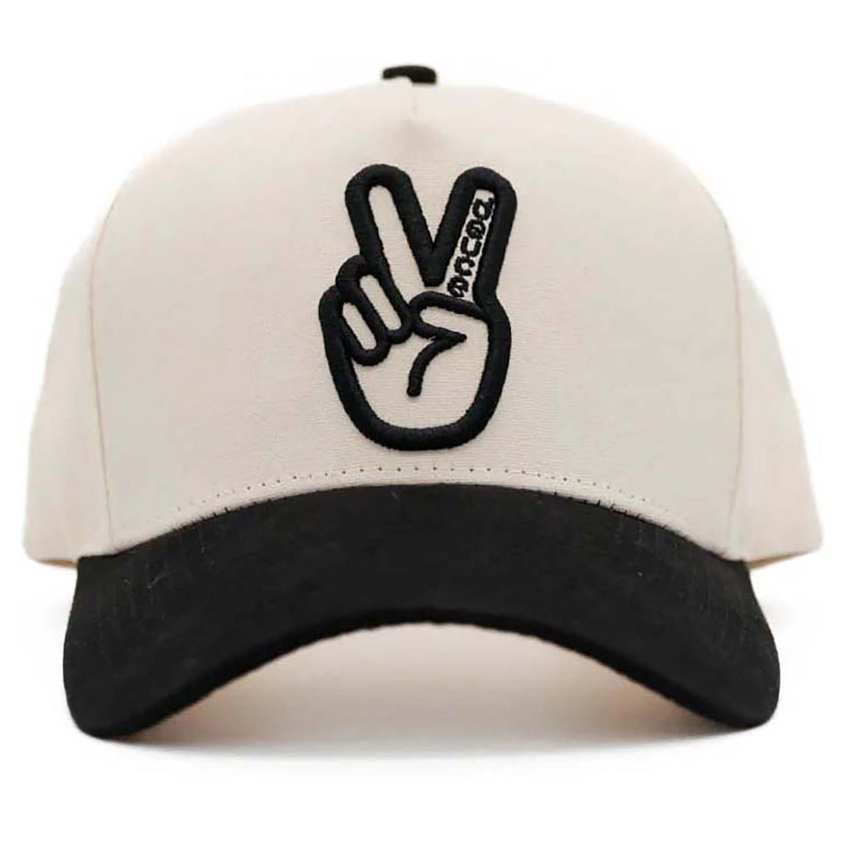 Deuce Peace Curved Snapback Cap