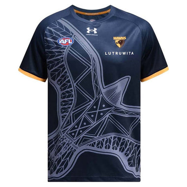 Junior's AFL Hawthorn Hawks Football Club 2026 Run Out Tee